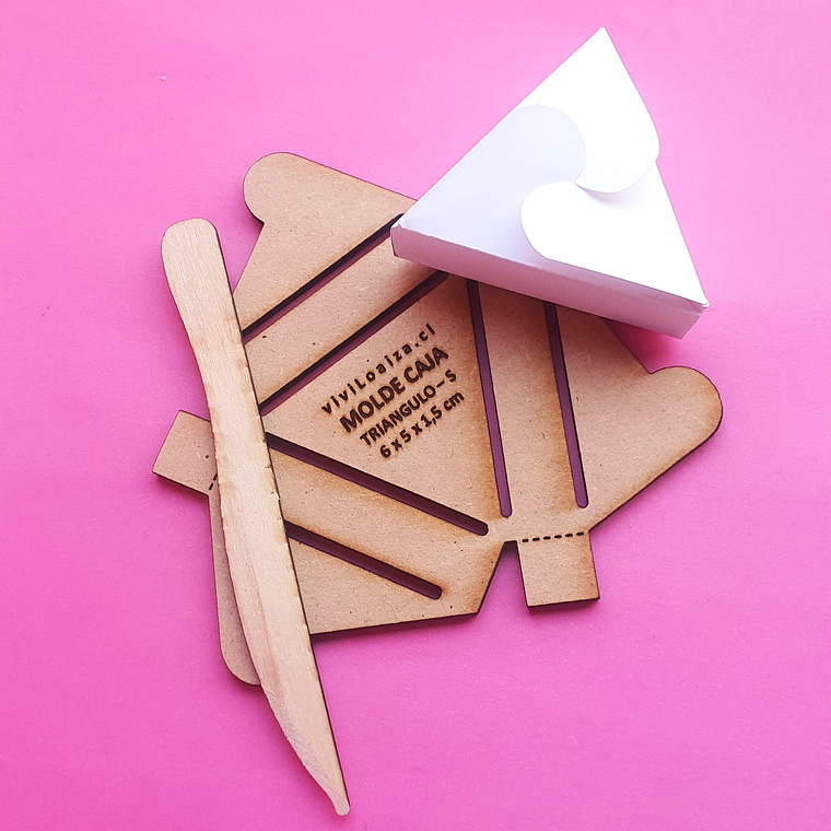 Molde Caja Triangulo -S- 2