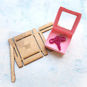 Molde Caja Llavero S