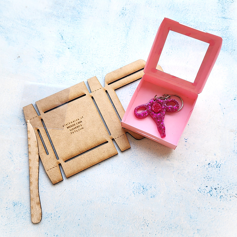 Molde Caja Llavero S 1