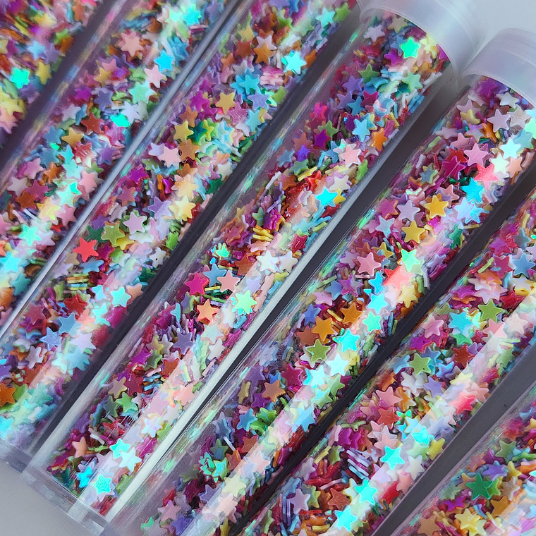 Confeti Estrella (1 frasco) 1