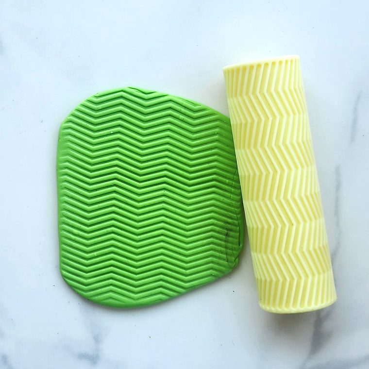 Rodillo Patrón Zigzag 1