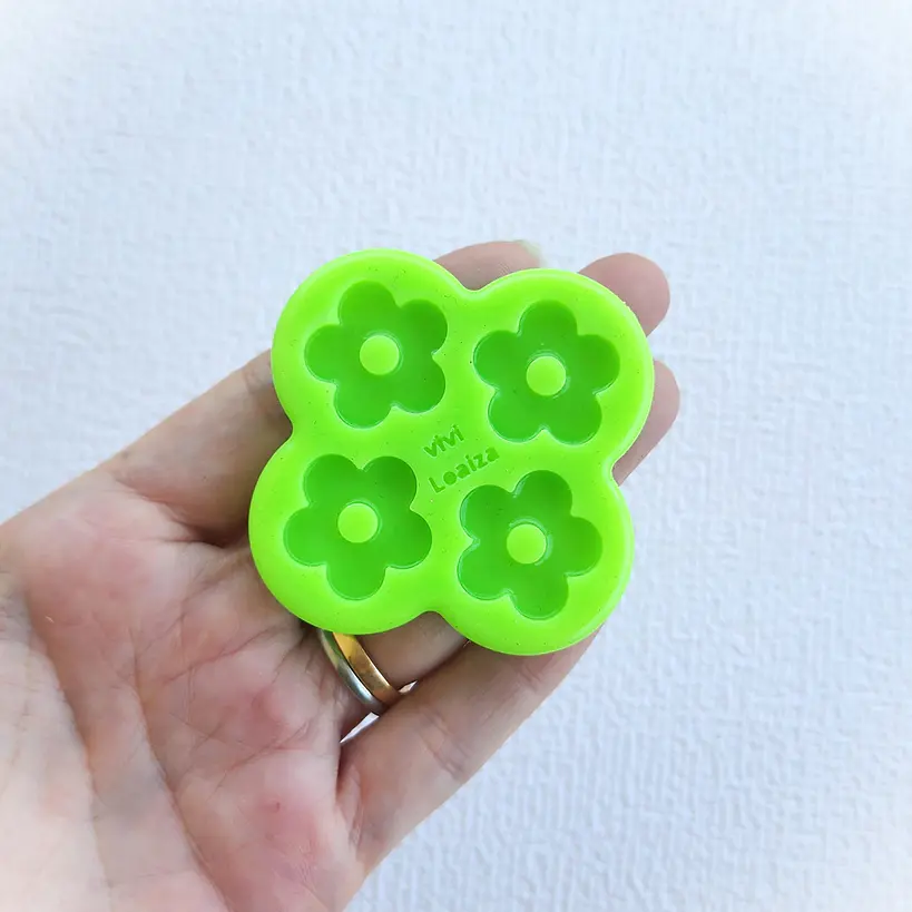 Molde flores S 1