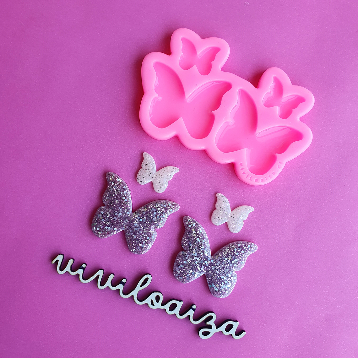 Molde Mariposas 2