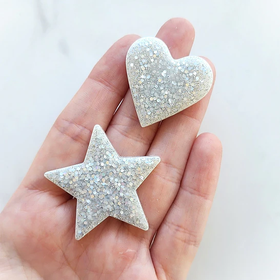 Molde Corazon Estrella 2
