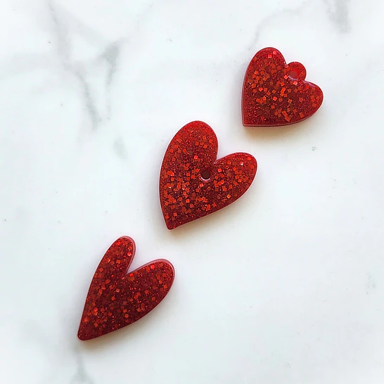 Molde Corazones surtidos 2