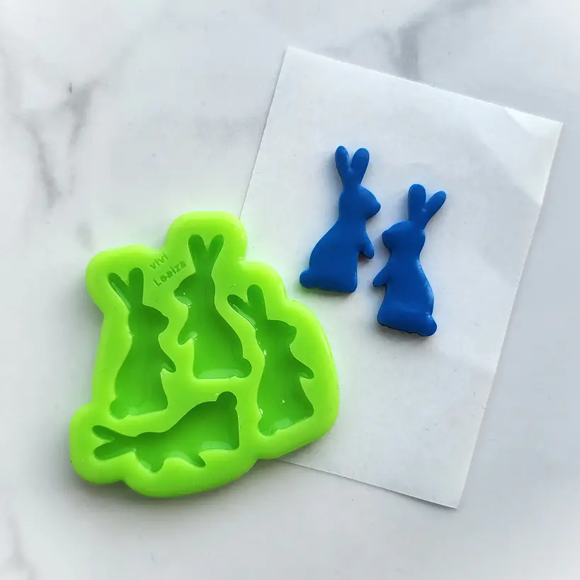 Molde Conejos pequeños 1