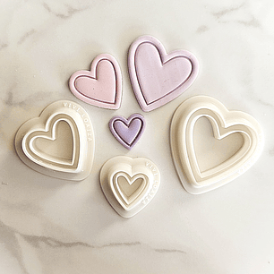 Cortador Corazon con Orilla 