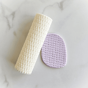 Rodillo Textura Mimbre