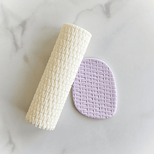 Rodillo Textura Mimbre