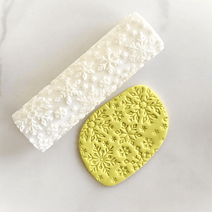 Rodillo Patron Copo de Nieve