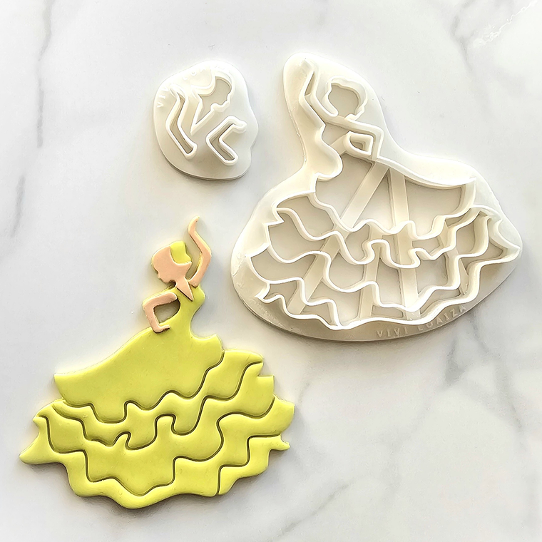 Cortador Bailaora de flamenco 1