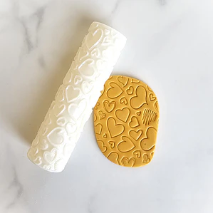 Rodillo Patron Corazones