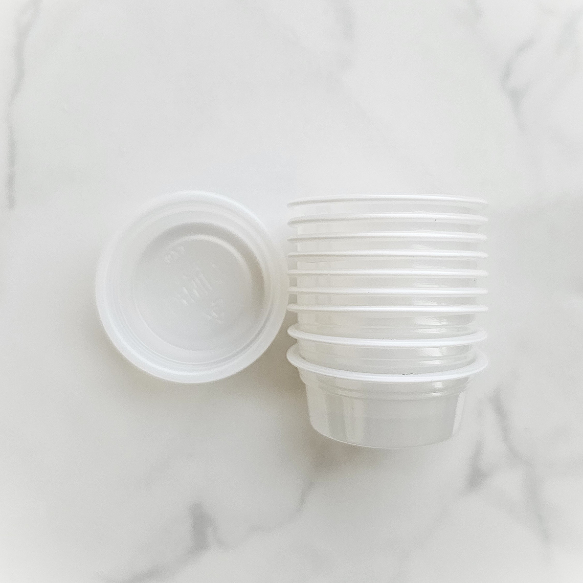 Vaso plástico para resina (10u) 1