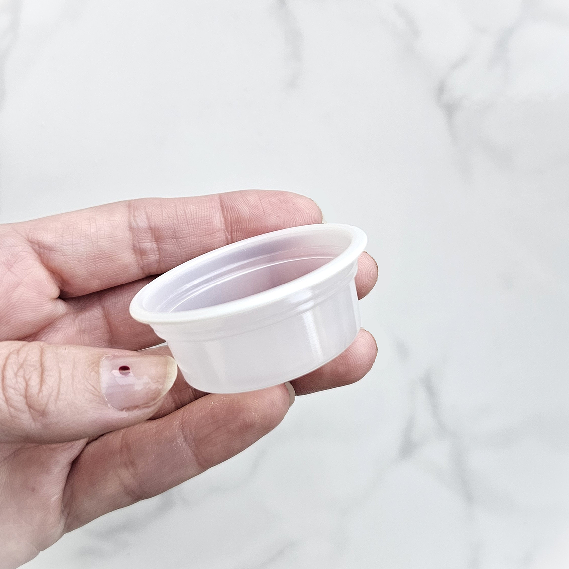 Vaso plástico para resina (10u) 2