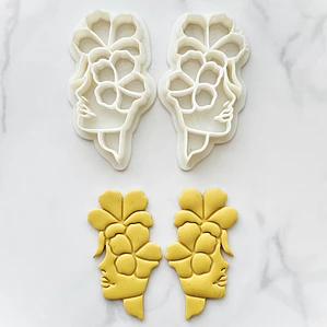 Cortador Rostro floral