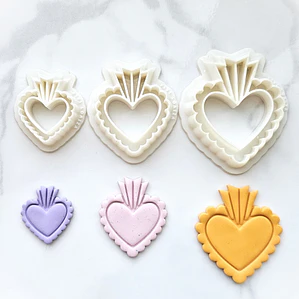 Cortador Corazon Mexicano