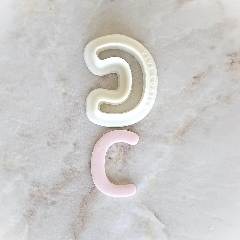 Letras 3cm 3