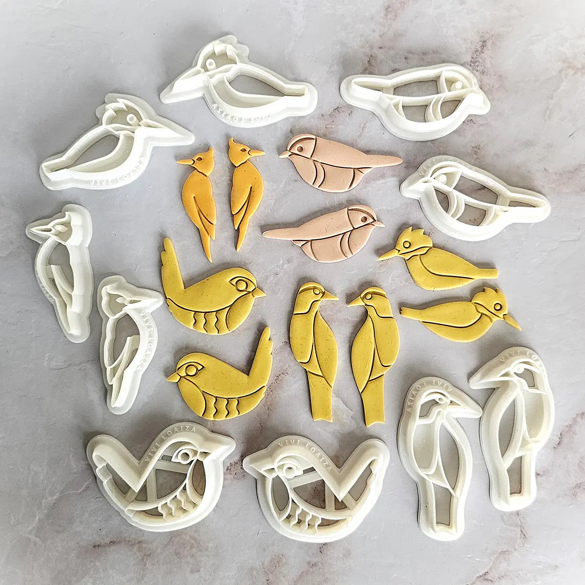 Colección Pajaros Chilenos (Medianos) 1