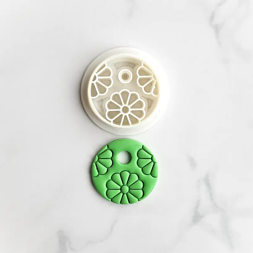 Cortador Circulo Floral 2