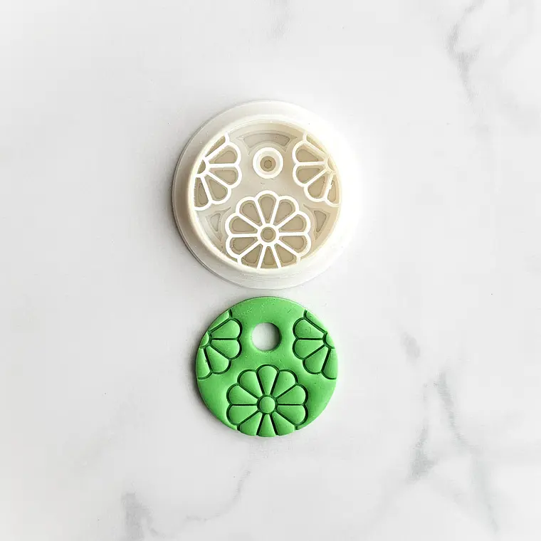 Cortador Circulo Floral 2