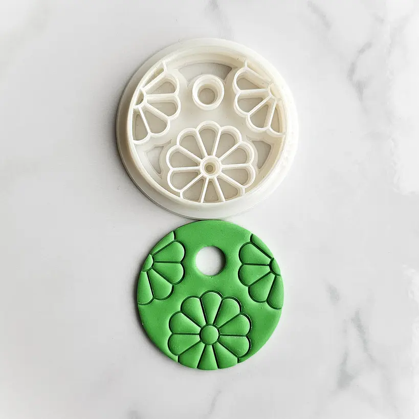 Cortador Circulo Floral 3