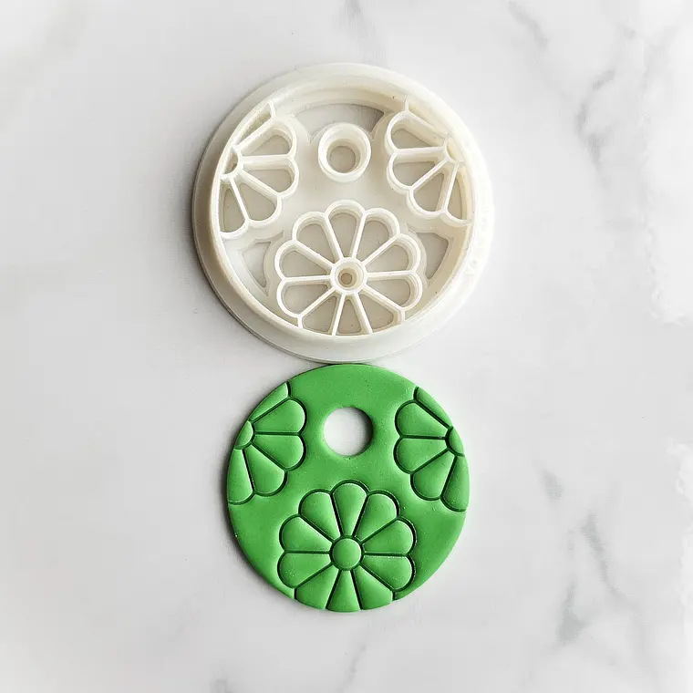 Cortador Circulo Floral 3