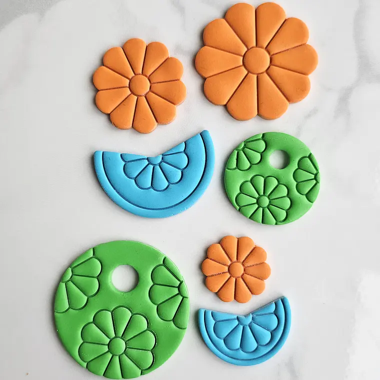 Cortador Circulo Floral 4