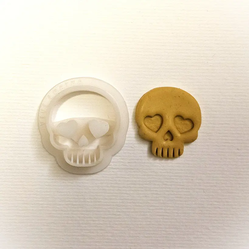 Cortador Calavera Corazon 2