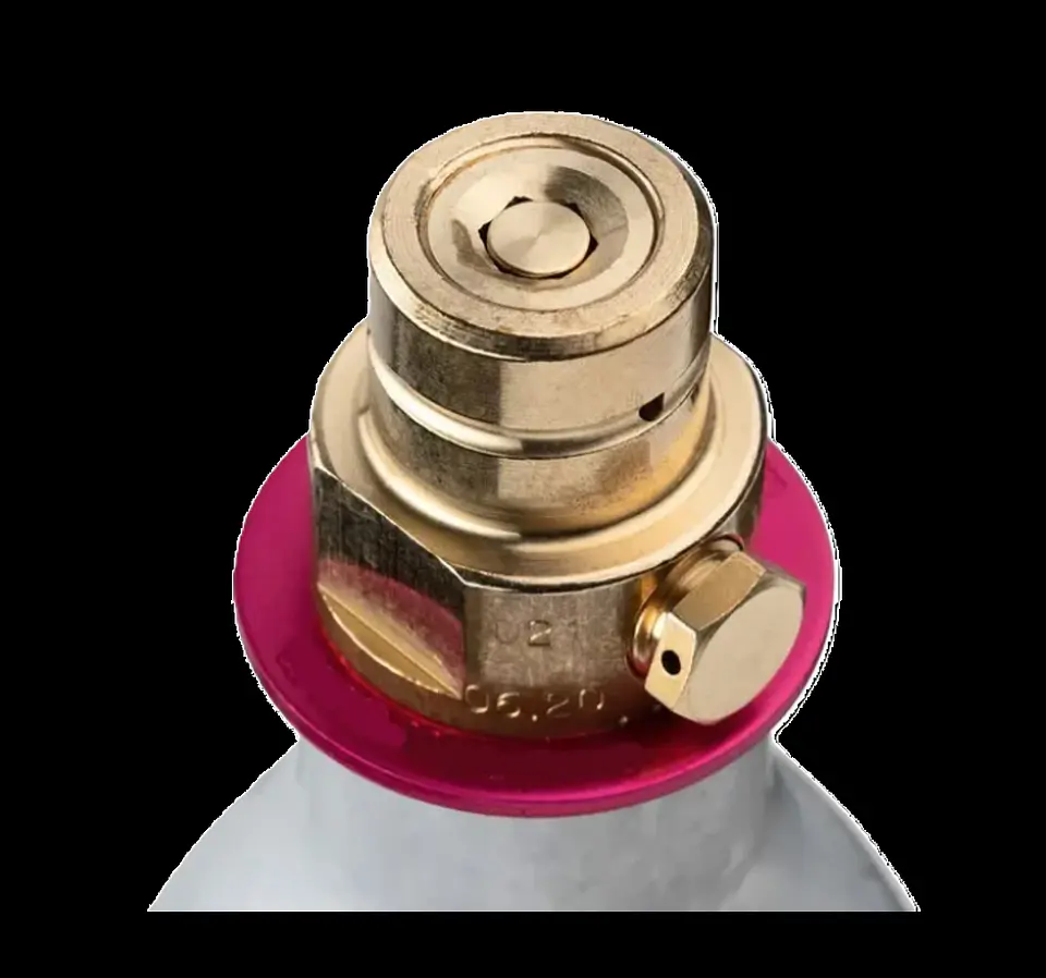 Cilindro Co2 Repuesto VALVULA QUICKCONNECT Para Gasificadoras Agua Maquinas 2