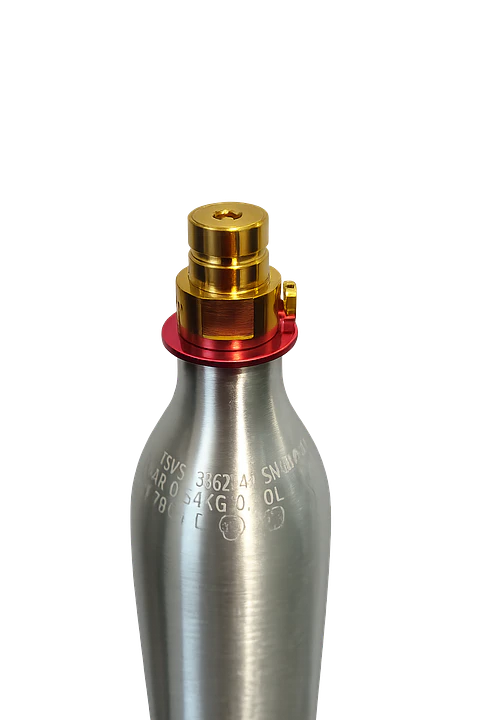 Cilindro Co2 Repuesto VALVULA QUICKCONNECT Para Gasificadoras Agua Maquinas