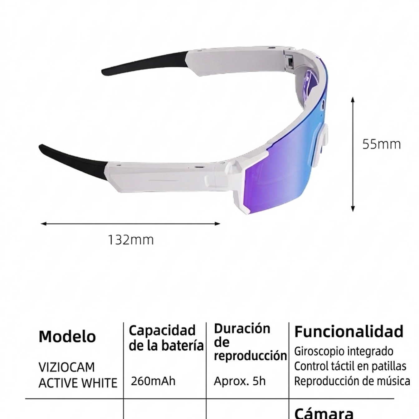 VIZIOCAM ACTIVE WHITE 3
