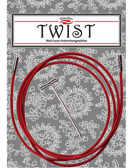 TWIST RED Cables (93cm) 