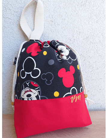 Bolso Mickey (Negro/Rojo)