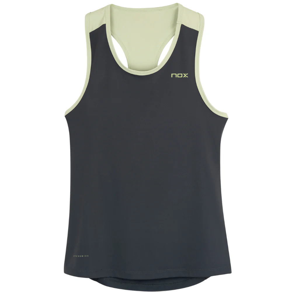 Polera Nox Tirantes Mujer Pro Charcoal Grey 1