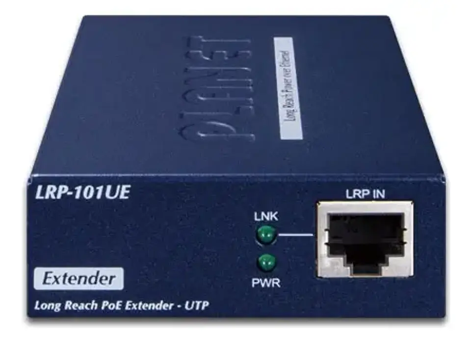 Planet Kit Extensor500mt-utp 10/100mbps Inc-fuente/48-56vdc 3
