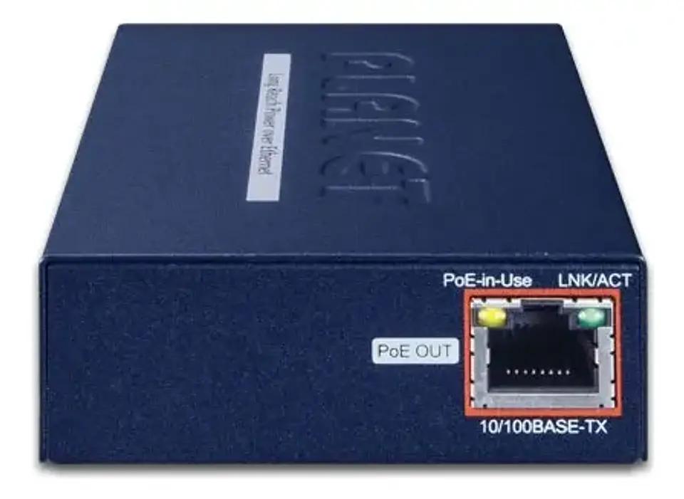 Planet Kit Extensor500mt-utp 10/100mbps Inc-fuente/48-56vdc 4