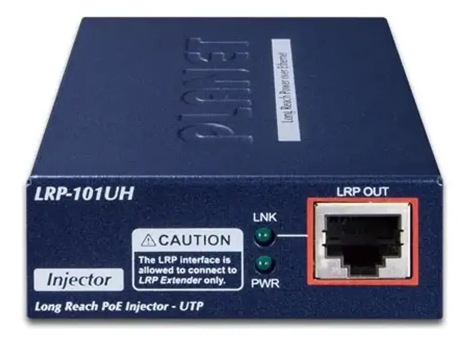 Planet Kit Extensor500mt-utp 10/100mbps Inc-fuente/48-56vdc 5