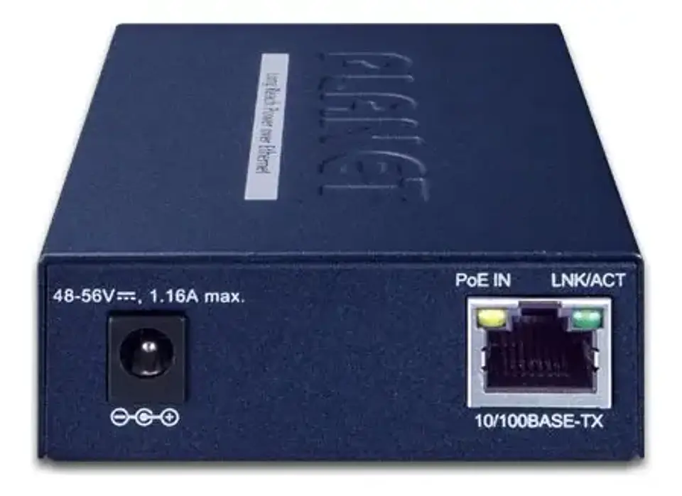Planet Kit Extensor500mt-utp 10/100mbps Inc-fuente/48-56vdc 6