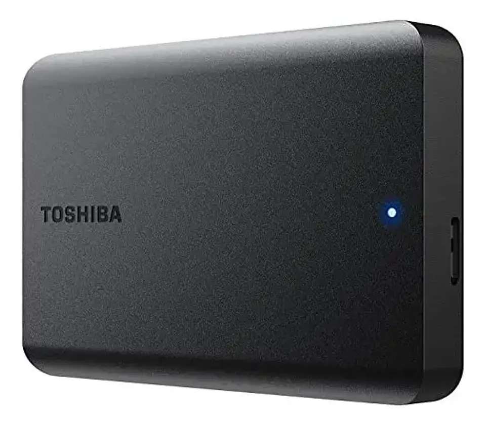 Disco Duro Externo Toshiba Canvio Basics 1TB Negro HDTB510XK3AA USB 3.2 6