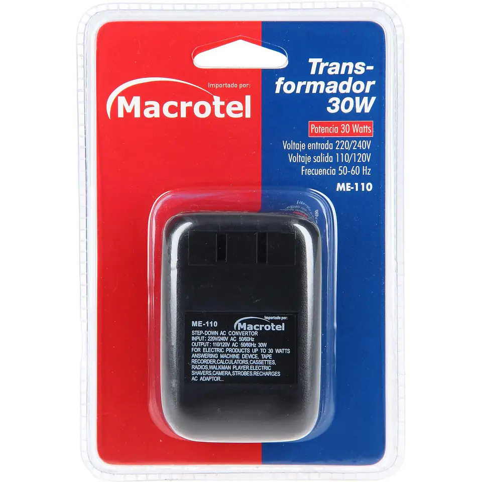 Macrotel, Transformador de 30 Watts 1