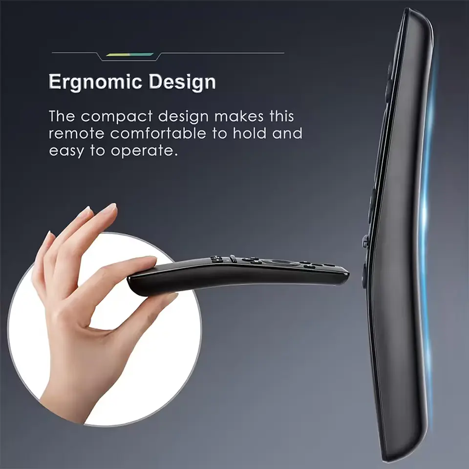 Control remoto universal compatible con TVs Samsung - con botones de Netflix y Prime videos. 3