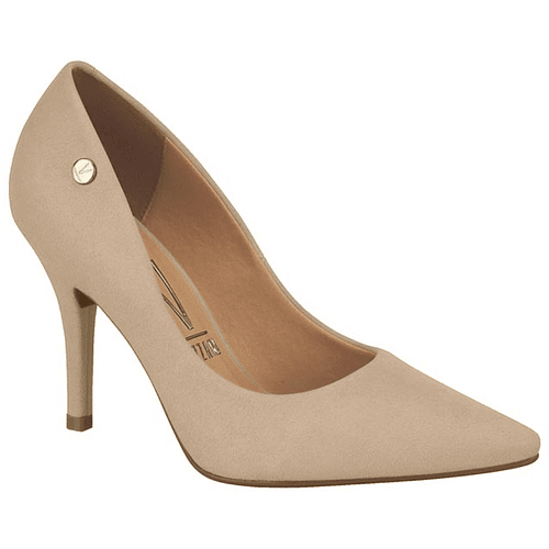 Zapato Taco Aguja Efecto Gamuza Vizzano Beige 1184-1101-5881-29452