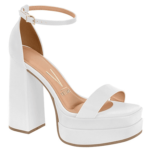 Sandalia Maxi Plataforma Vizzano EcoCuero Blanco 1395-103-7286-16072