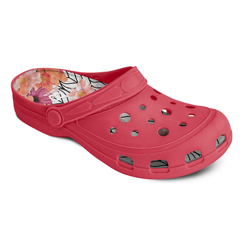 Clog Mujer Rojo 1402-FANTASY-122-004