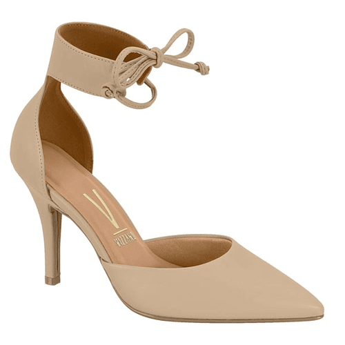 Zapato Taco Aguja Stiletto Vizzano Beige 1184-1173-7286-29452