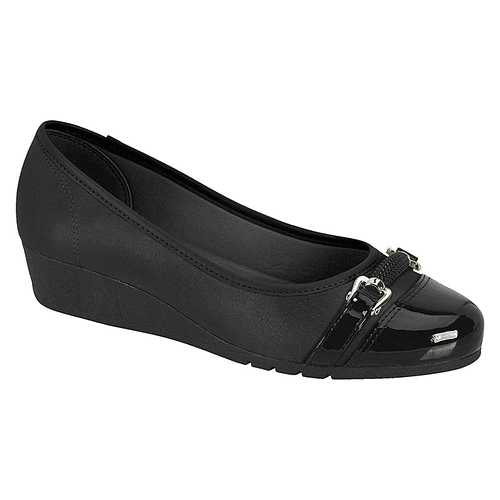 Zapato Casual Moleca EcoCuero Negro 5156-775-14187-15745