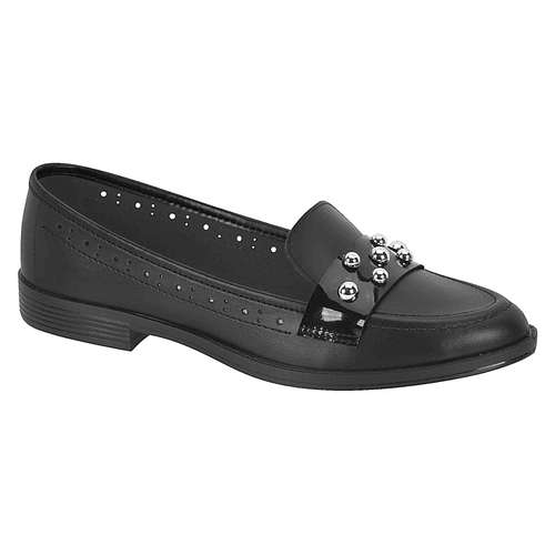 Mocasín Moleca Negro 5621-212-7815-15745