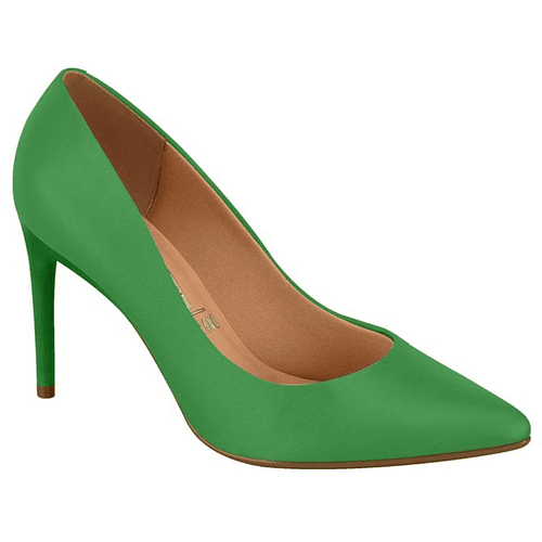 Zapato Taco Aguja Stiletto Vizzano EcoCuero Verde 1344-100-7286-82338