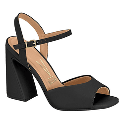 Sandalia Taco Cuadrado Vizzano EcoCuero Negro 6403-203-7286-15745