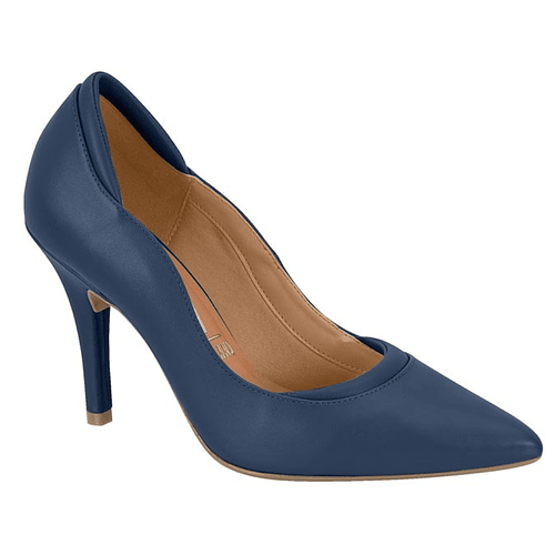 Zapato Taco Aguja Stiletto Vizzano EcoCuero Azul 1184-1169-18263-89521